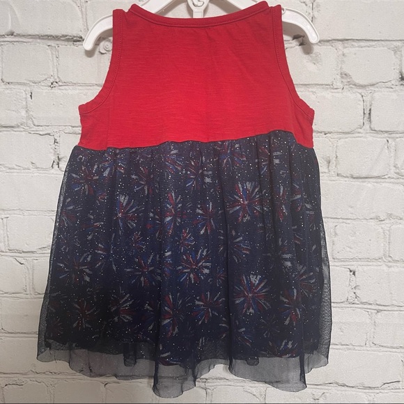 Lightning Bug Baby 4th of July Dress Size 18 Months PATRIOTIC - Picture 4 of 5
